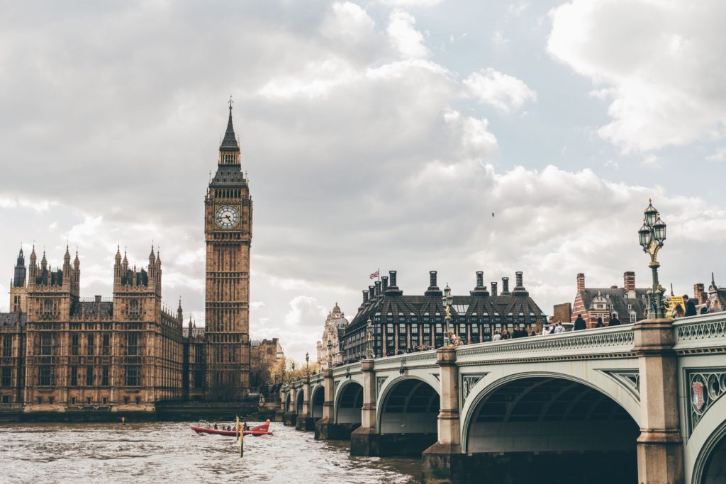 big ben and thames river