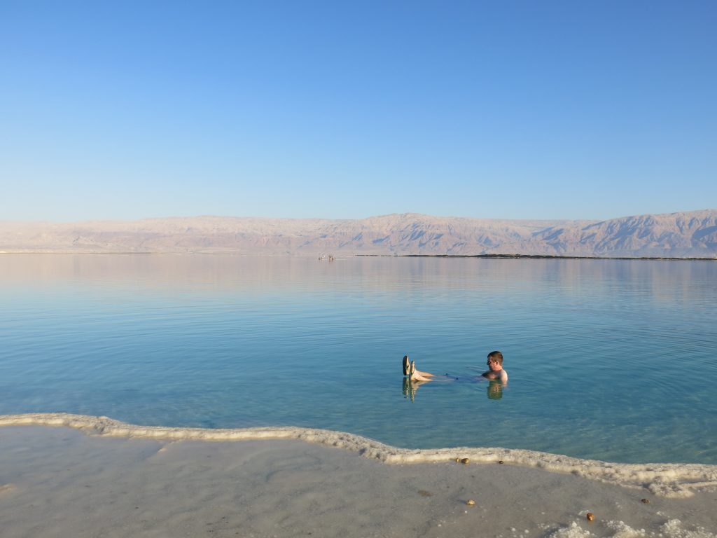 floating in the dead sea top israel highlight