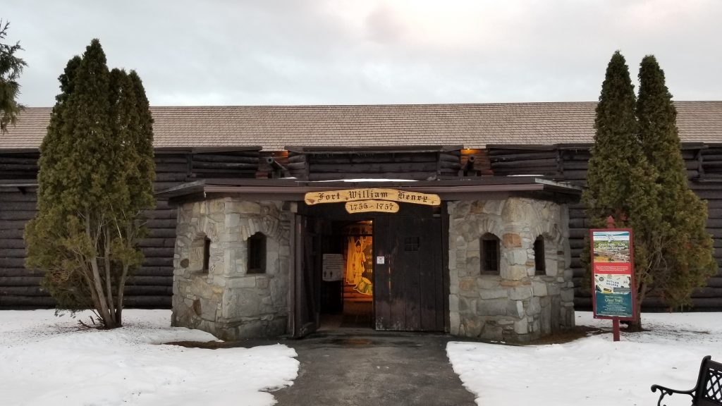 Entrance to Fort William Henry.