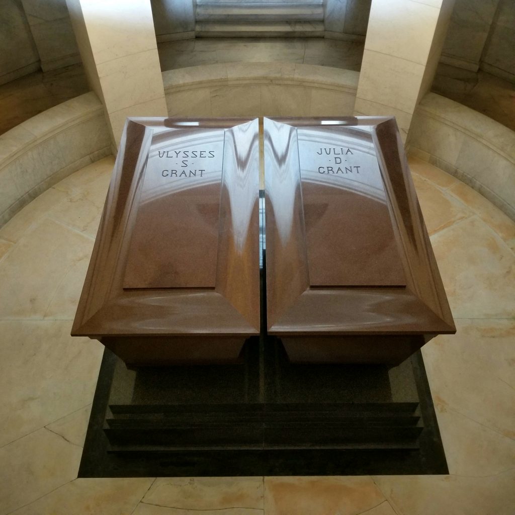 sarcophagi at general grant national memorial