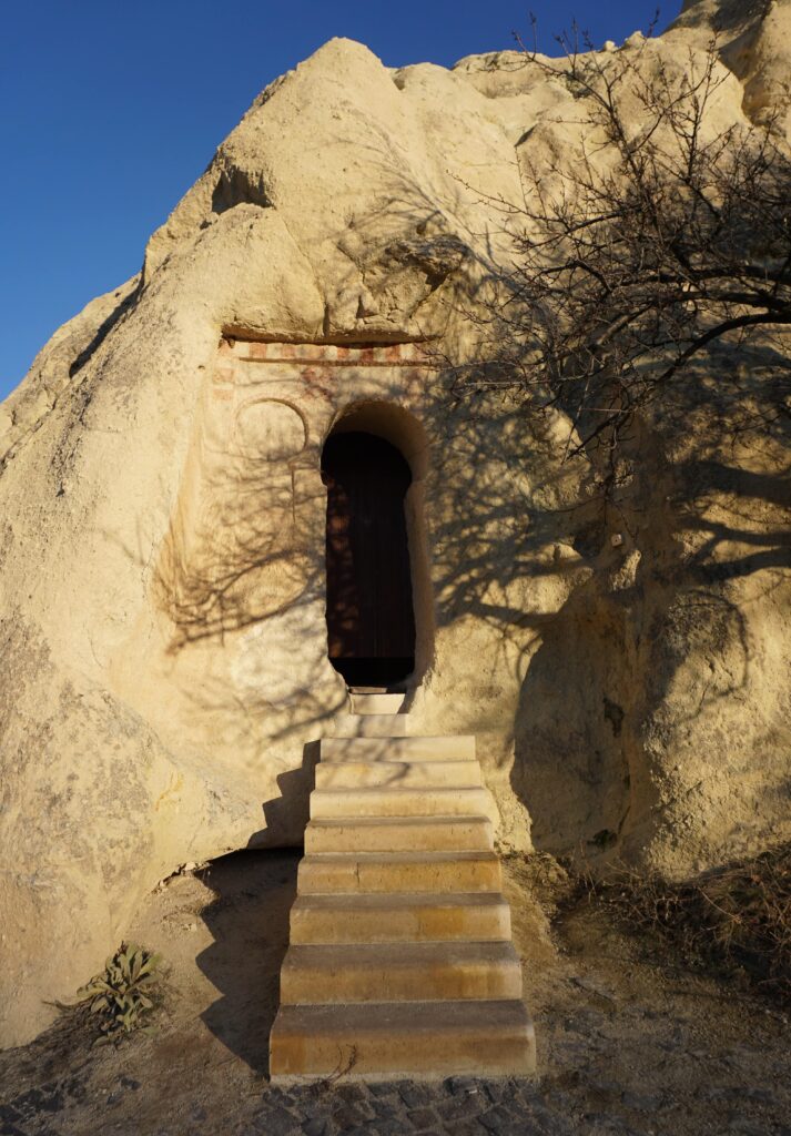 stone-church-cappadocia-snow-season